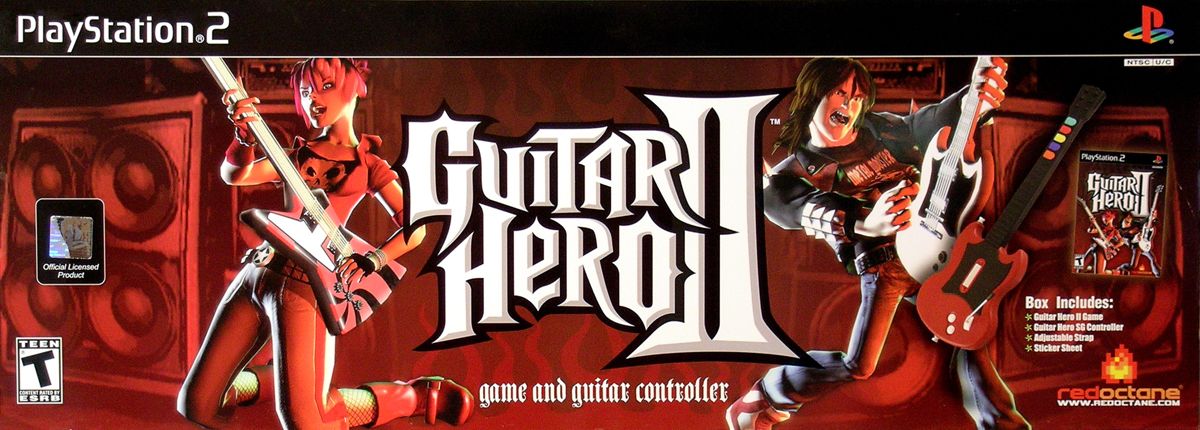 Guitar Hero II [Promo Not For Resale] box art for Playstation 2